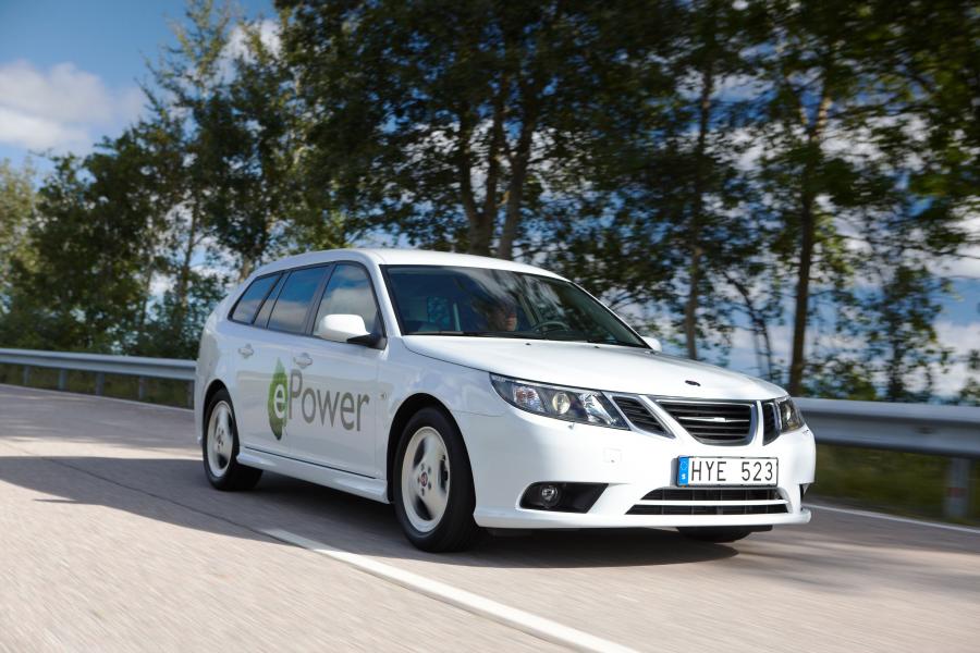  Saab 9-3 ePower Concept 2010 года  (фото 8 из 20)
